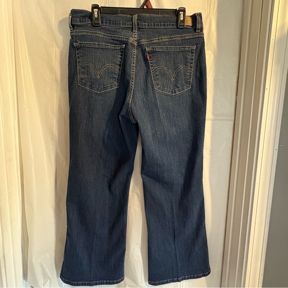 Levi’s 512 Perfectly Slimming Jeans Women’s Sz 16P Short Cotton Denim Flattering - Picture 2 of 8